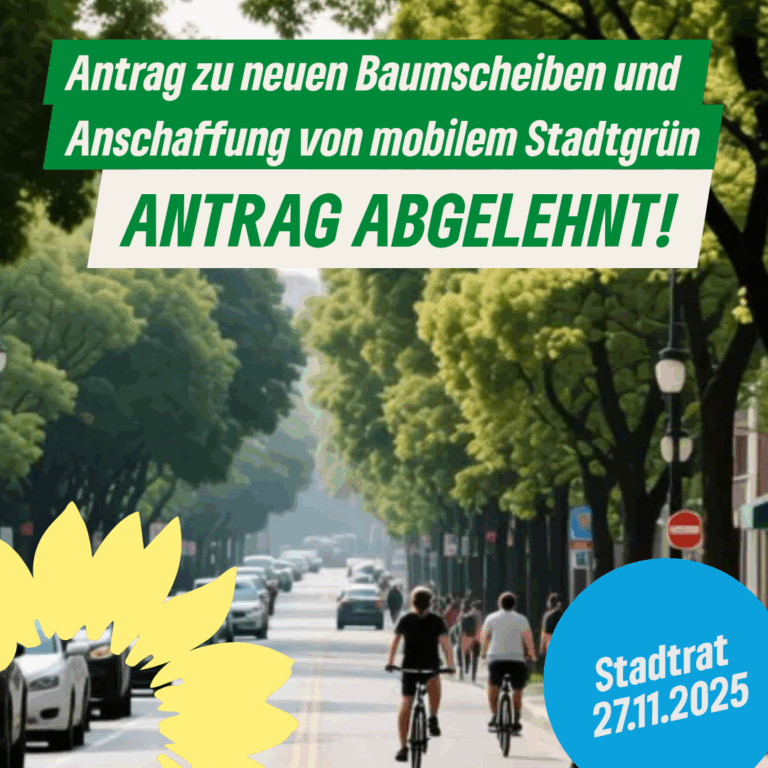 Antrag zur Begrünung der Innenstadt